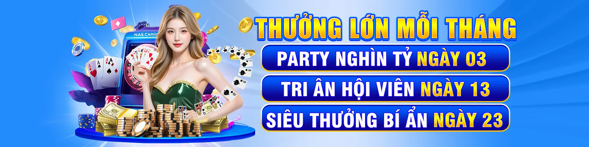 Bàn chơi Tài Xỉu trực tuyến với xúc xắc và chip cược