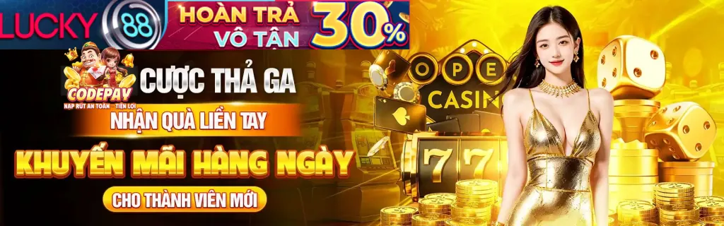 Ưu Đãi Hoàn Trả Hàng Ngày LUCKY88
